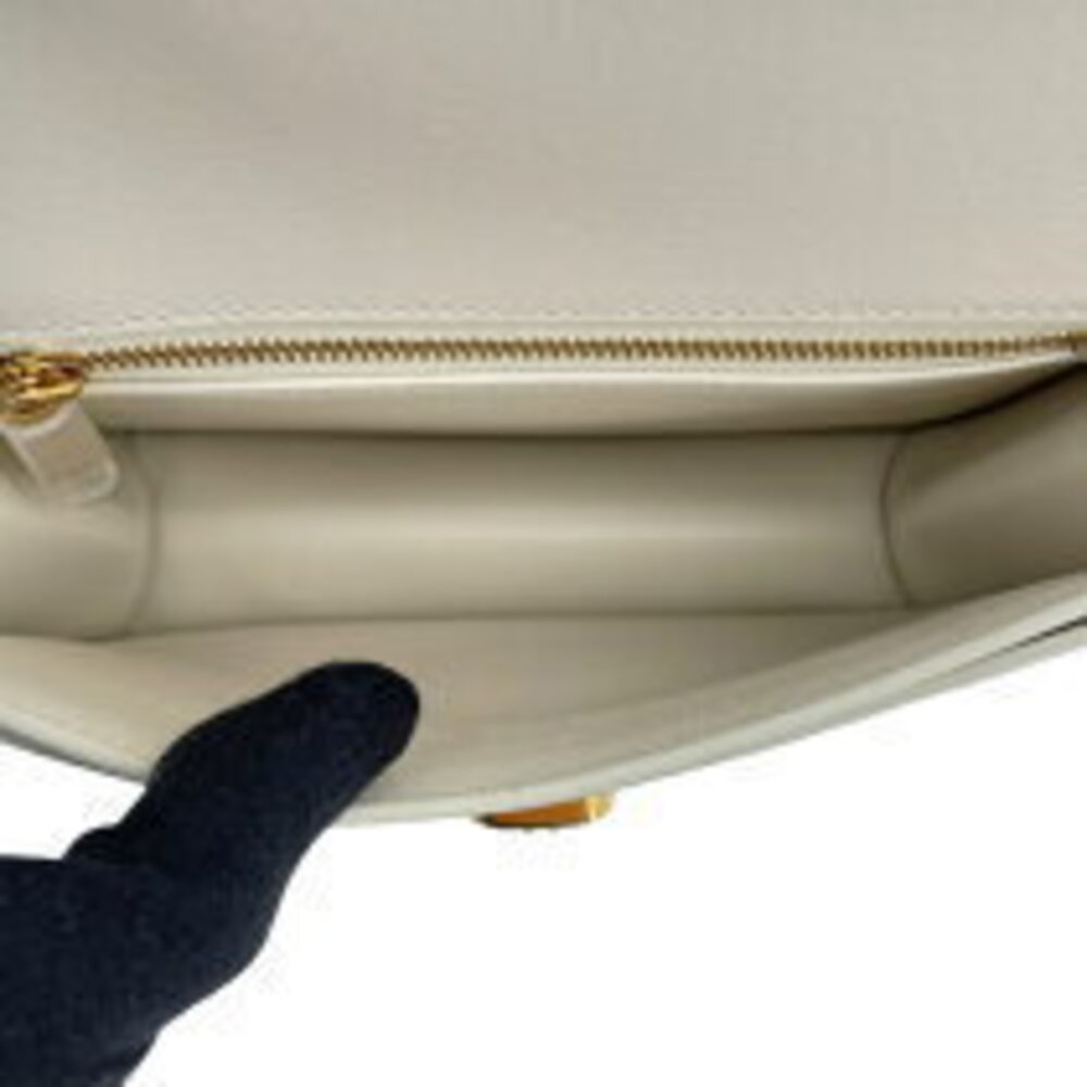 Celine Leather White Josephine Teen Bag - Picture 7 of 11